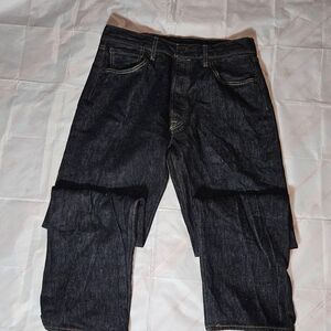 Levi’s 501 Button Fly Jeans 34x32 — Dark Rinse Straight Leg